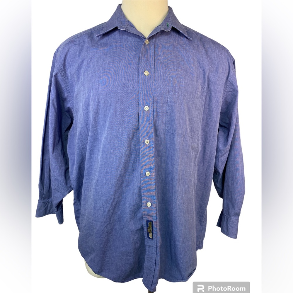 Tommy Hilfiger 100% Cotton Long Sleeve Button Up Men’s